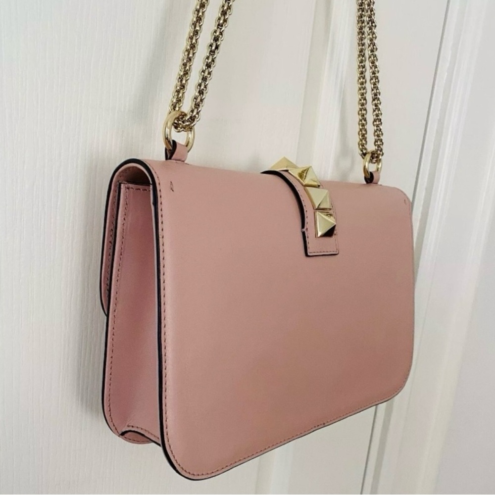 VALENTINO ROCKSTUD GLAM LOCK FLAP BAG - Picture 9 of 12